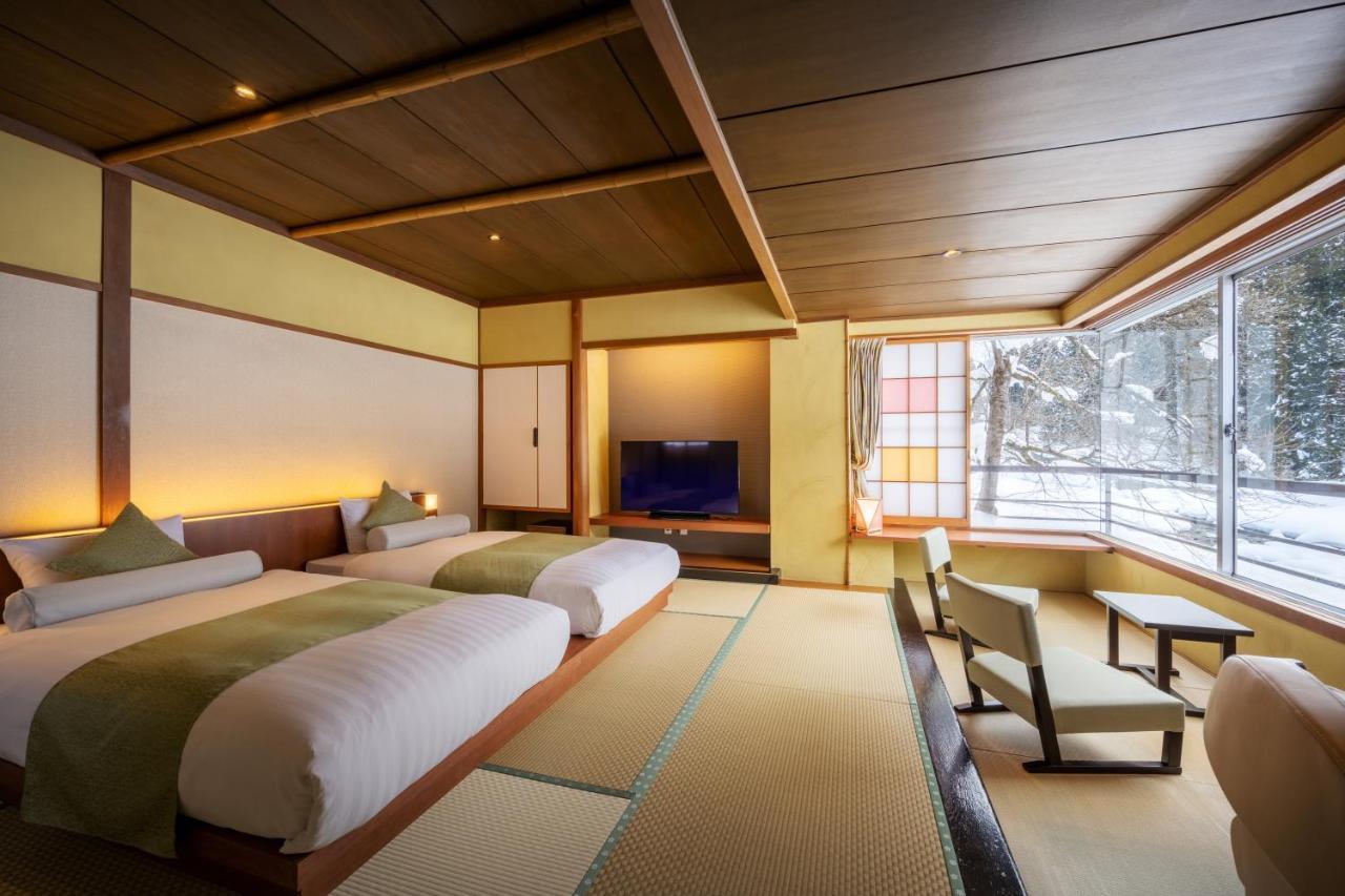 Hotel Onogawa Onsen Kajikaso Yonezawa Exterior foto